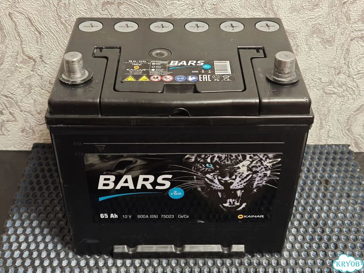 АКБ D23L Bars обр 65Ah фото 2