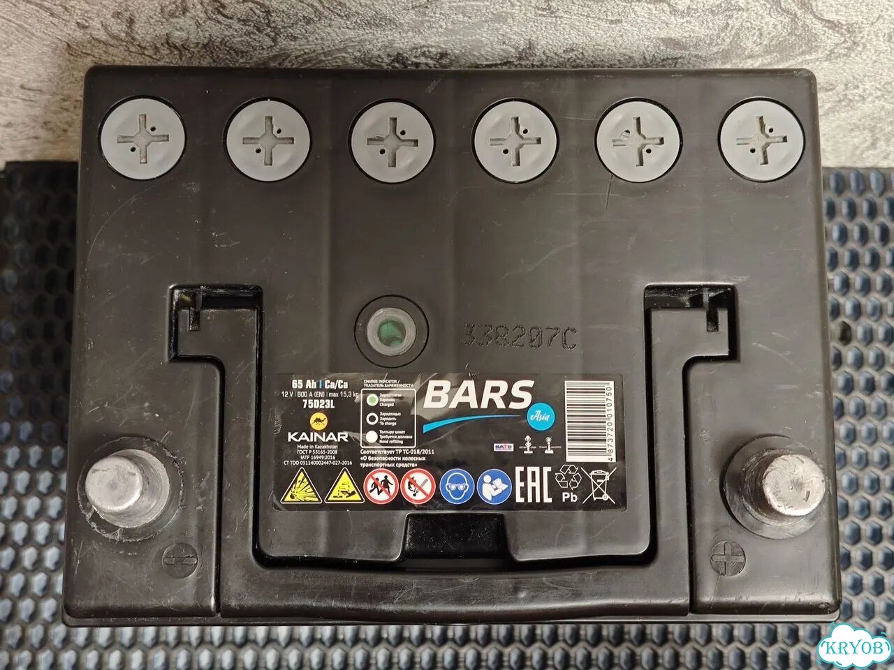 АКБ D23L Bars обр 65Ah фото 3
