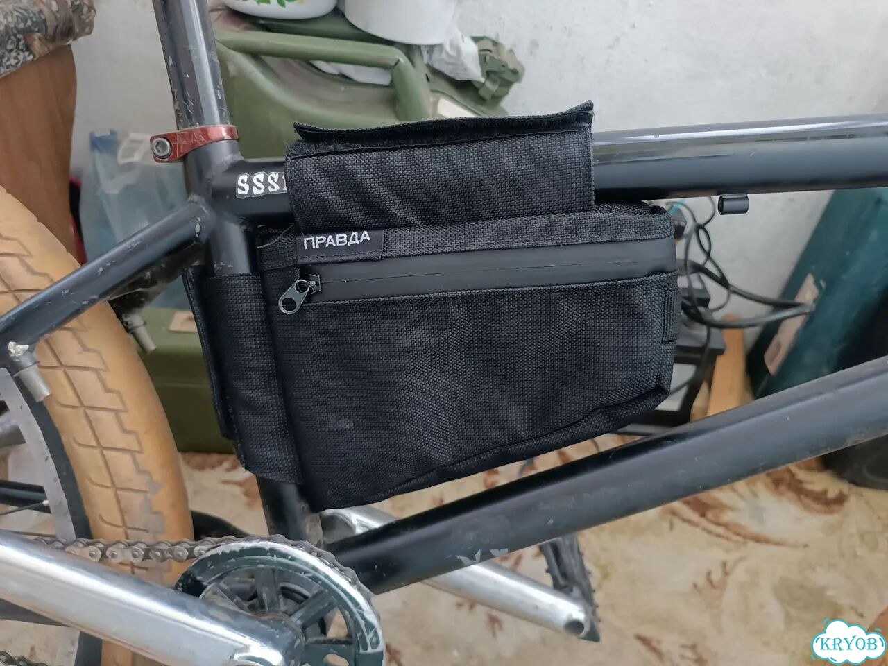 Сумка frame bag правда bmx фото 4