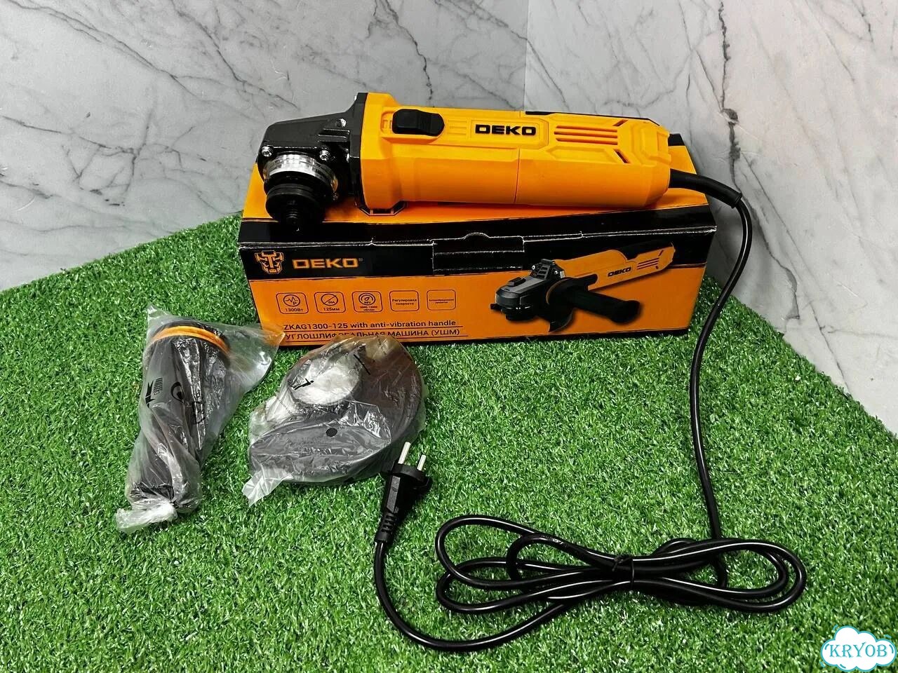 Ушм deko zkag1300-125 фото 2