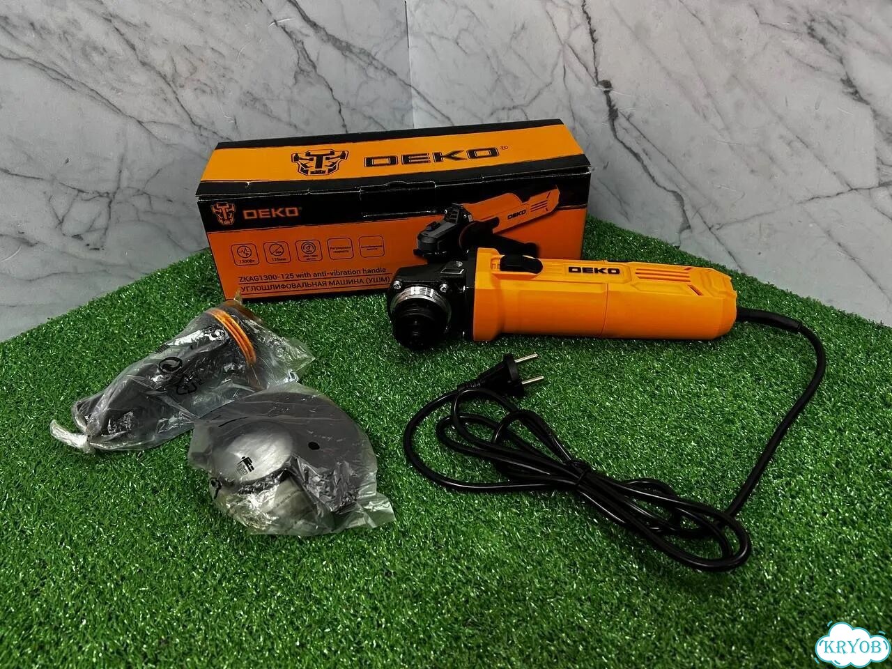 Ушм deko zkag1300-125 фото 3