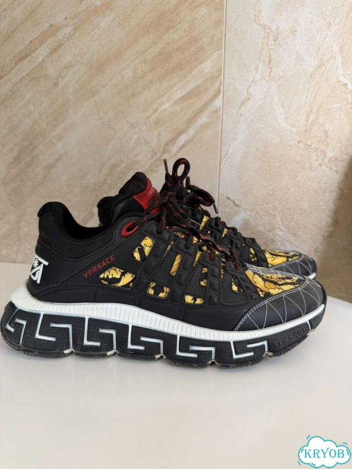 Кроссовки versace мужские фото 2