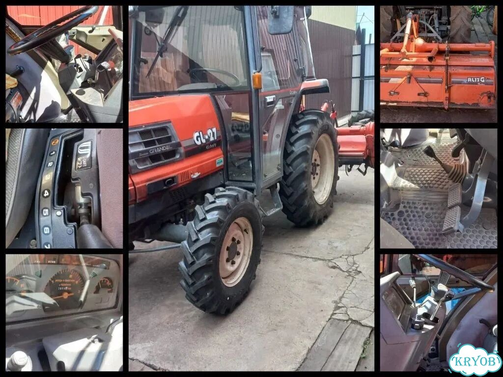 Мини-трактор Kubota GL27, 2007 фото 6