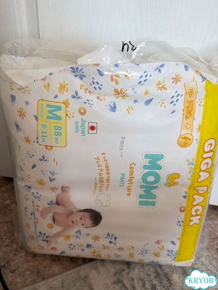Подгузники трусики momi m фото 1