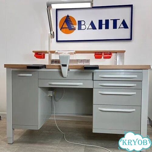 Зуботехнический стол с розетками фото 3