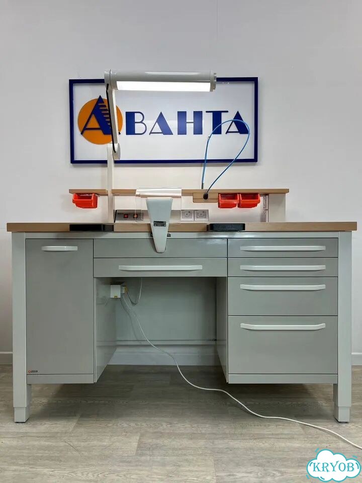 Зуботехнический стол с розетками фото 6