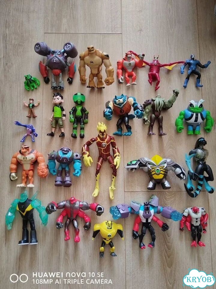 Коллекция фигурок из Бен 10 фото 1