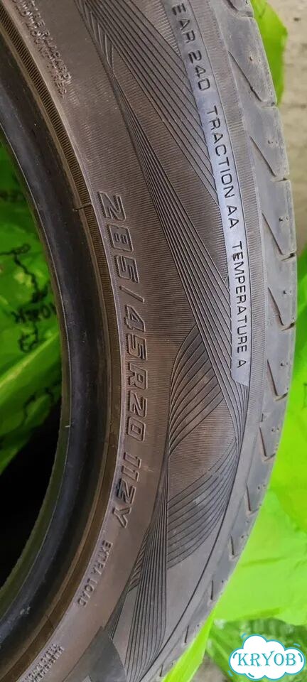Yokohama Advan Sport V105 285/45 R20 фото 1