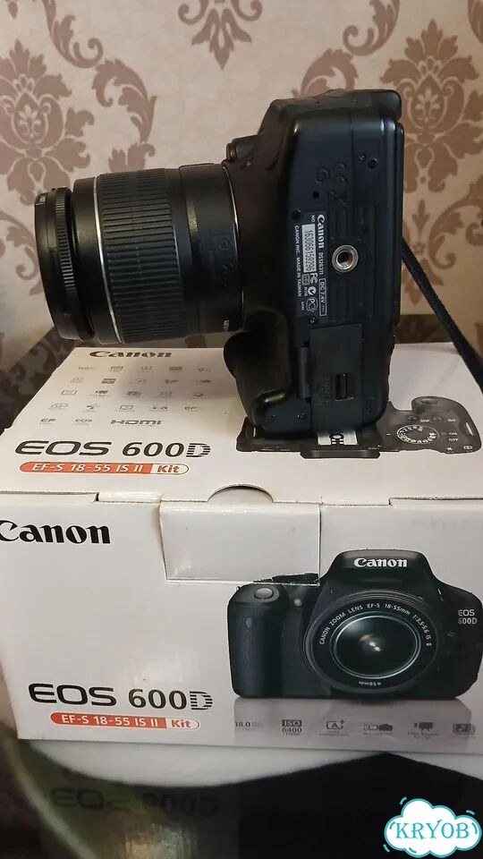 Фотоаппарат canon eos 600d, kit 18-55 мм фото 5