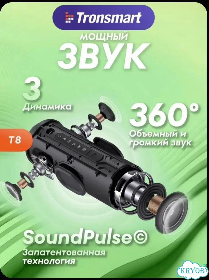 Колонка Tronsmart T8 фото 2