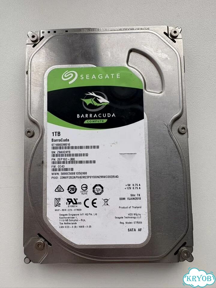 HDD Barracuda 1Tb фото 1