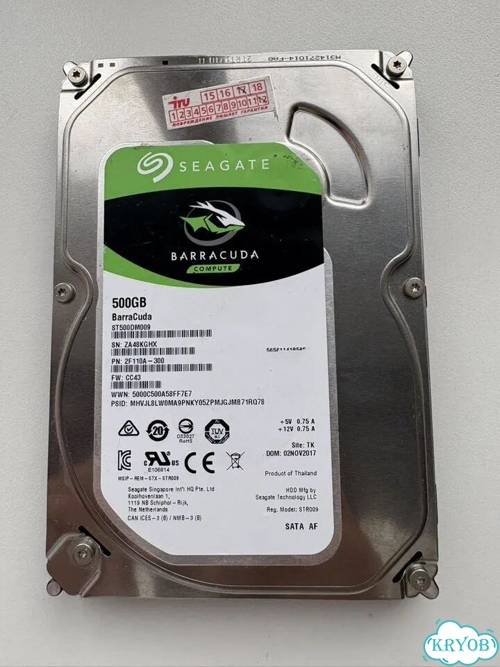 HDD Barracuda 1Tb фото 2