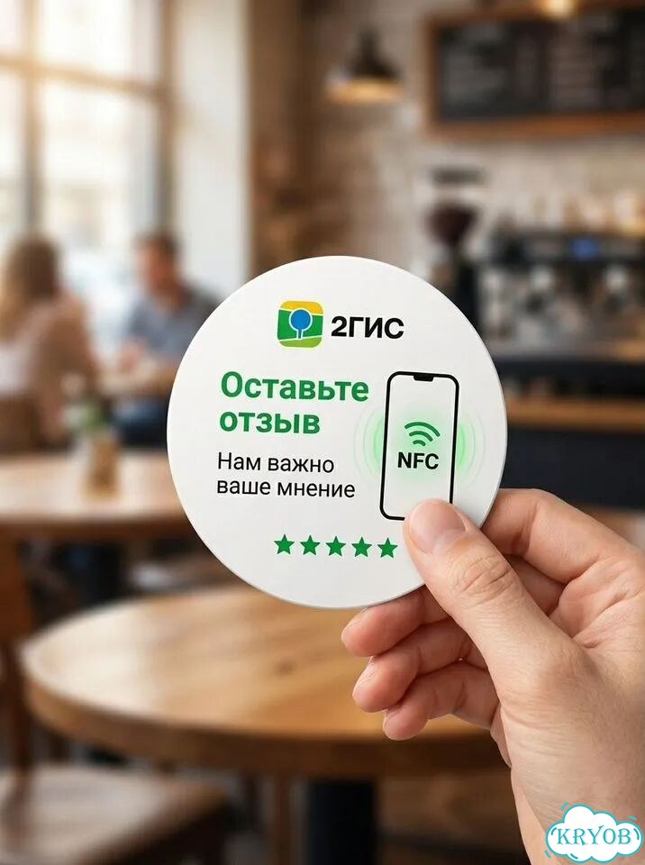 NFC Метка для отзывов фото 3