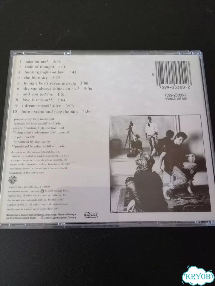 A-Ha - Hunting High And Low Cd фото 2
