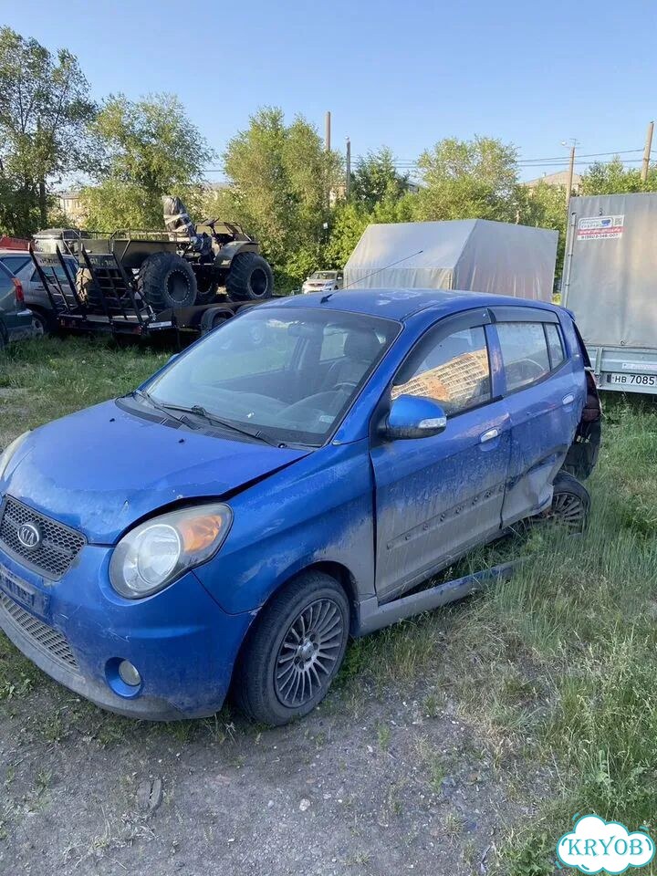 Kia Picanto 1.0 AT, 2008, битый, 165 250 км фото 12