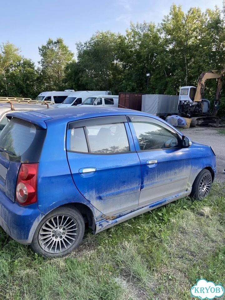 Kia Picanto 1.0 AT, 2008, битый, 165 250 км фото 2