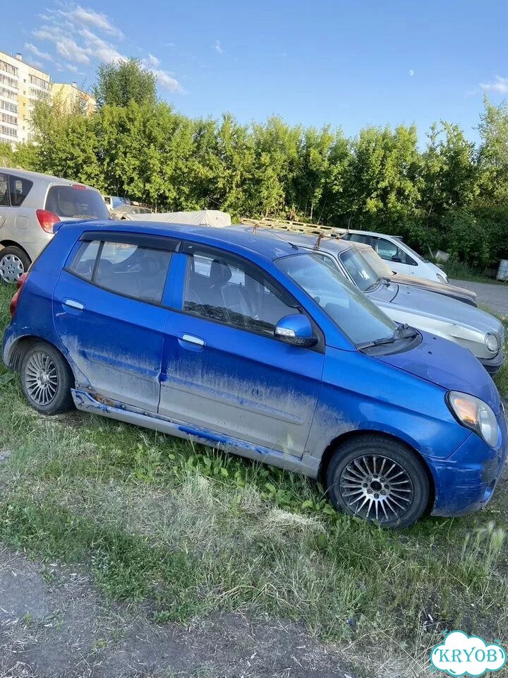Kia Picanto 1.0 AT, 2008, битый, 165 250 км фото 3