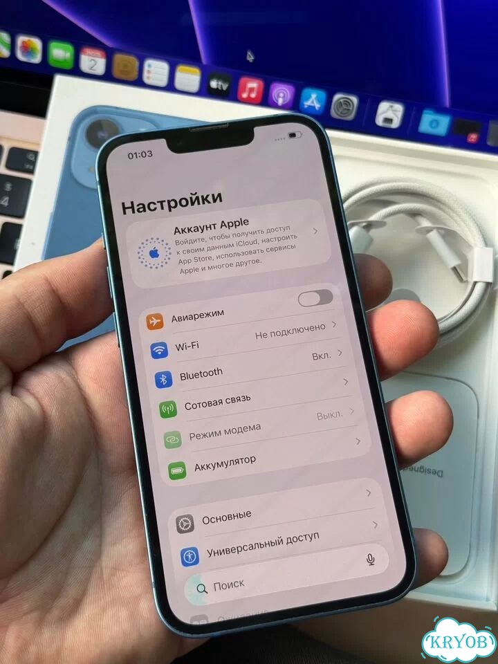 iPhone 13, 128 ГБ, SIM + eSIM фото 3