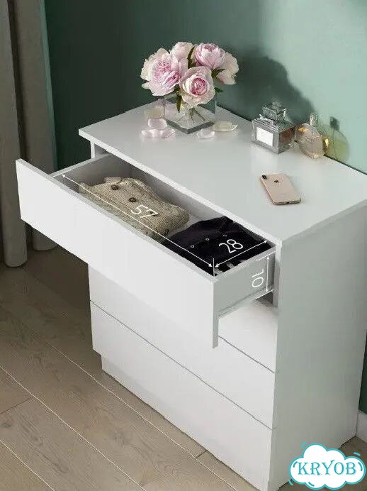 Комод белый фото 2