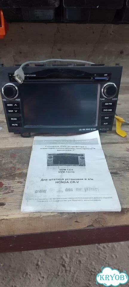 Головное dvd устройство для Хонда cr-v3 фото 1