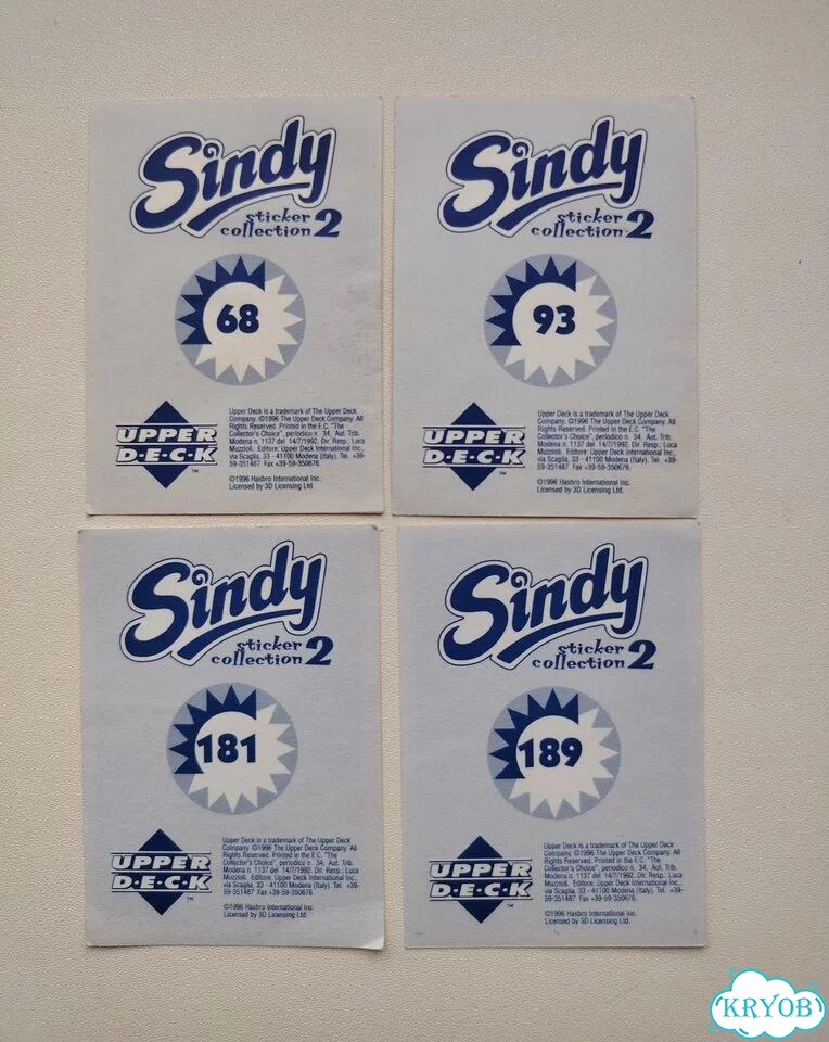 Наклейки к журналу Sindy 2 фото 2