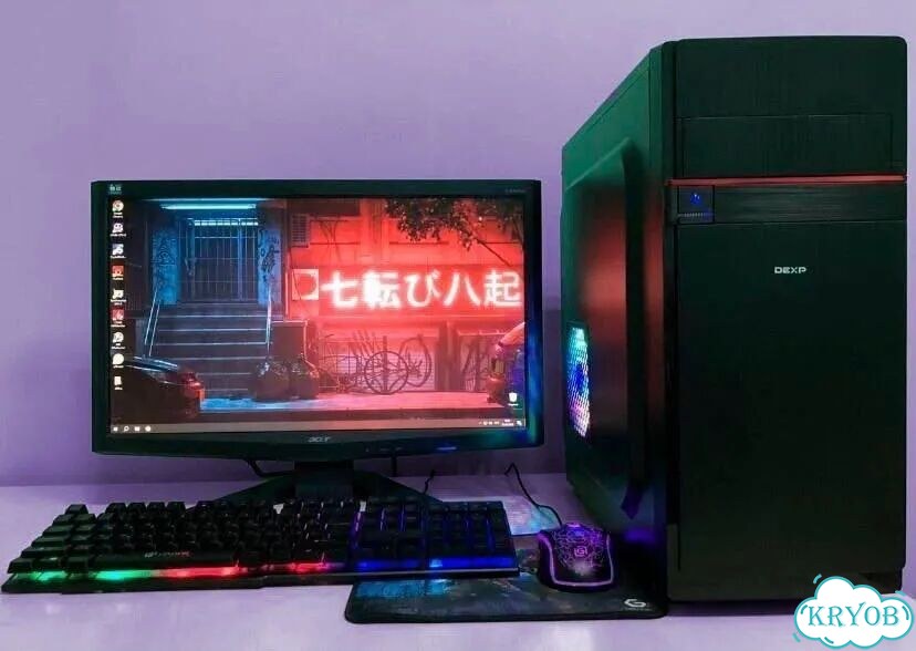 Игровой пк 6ядер/GTX1050/8gb/SSD.Полный комплект фото 1
