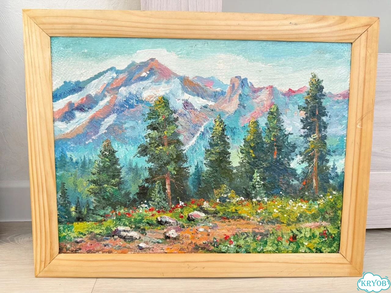 Картина маслом на холсте фото 1