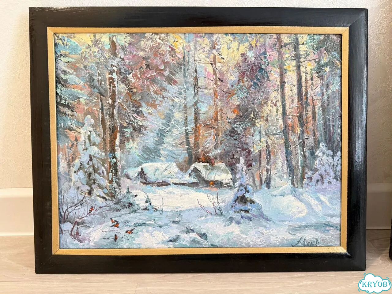Картина маслом на холсте фото 3
