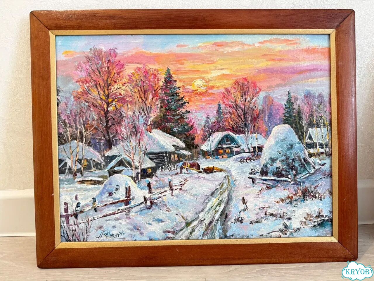 Картина маслом на холсте фото 5