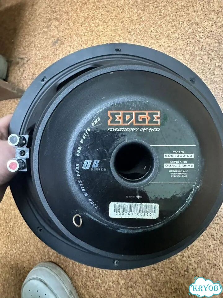 Сабвуфер edge EDB12D2-E3 фото 2