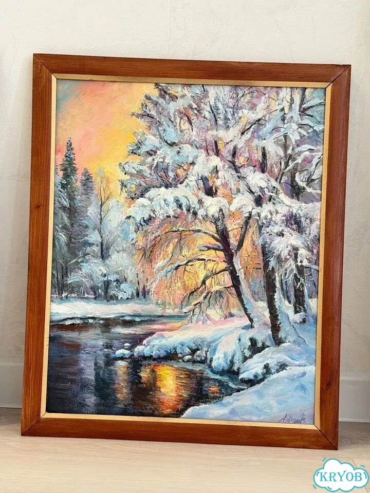 Картина маслом на холсте фото 2