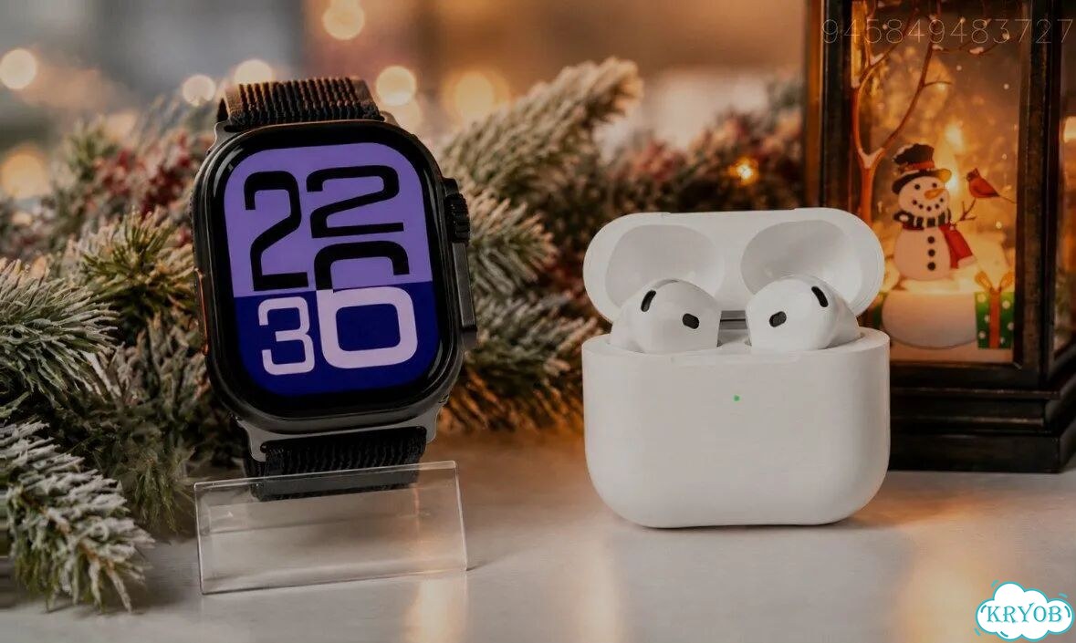 Apple Watch Ultra 3 + AirPods 4 ANC (Комплект) фото 1