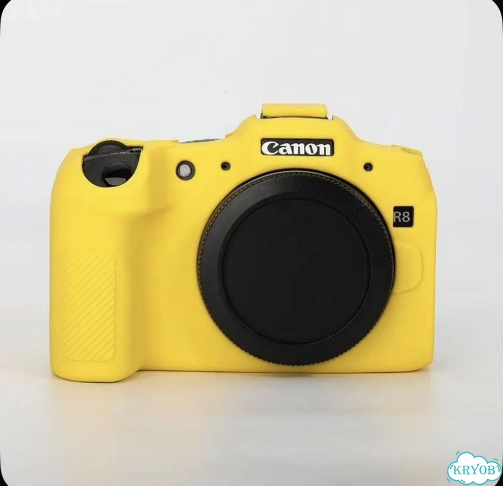 Силиконовый чехол камеры для Canon EOS R8 фото 1
