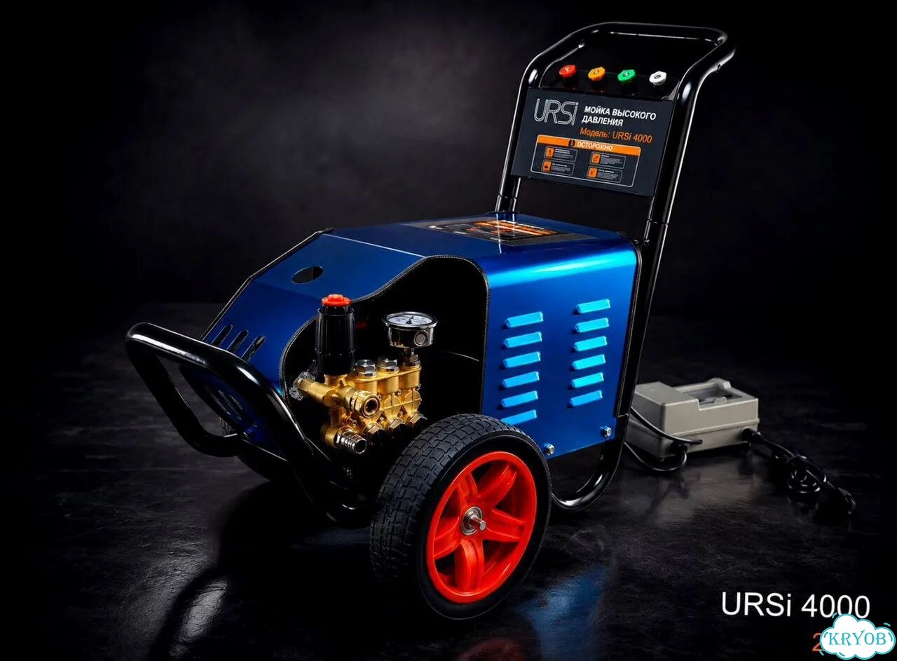 Мойка высокого давления URSi 4000 200 бар, 4 кВт фото 10