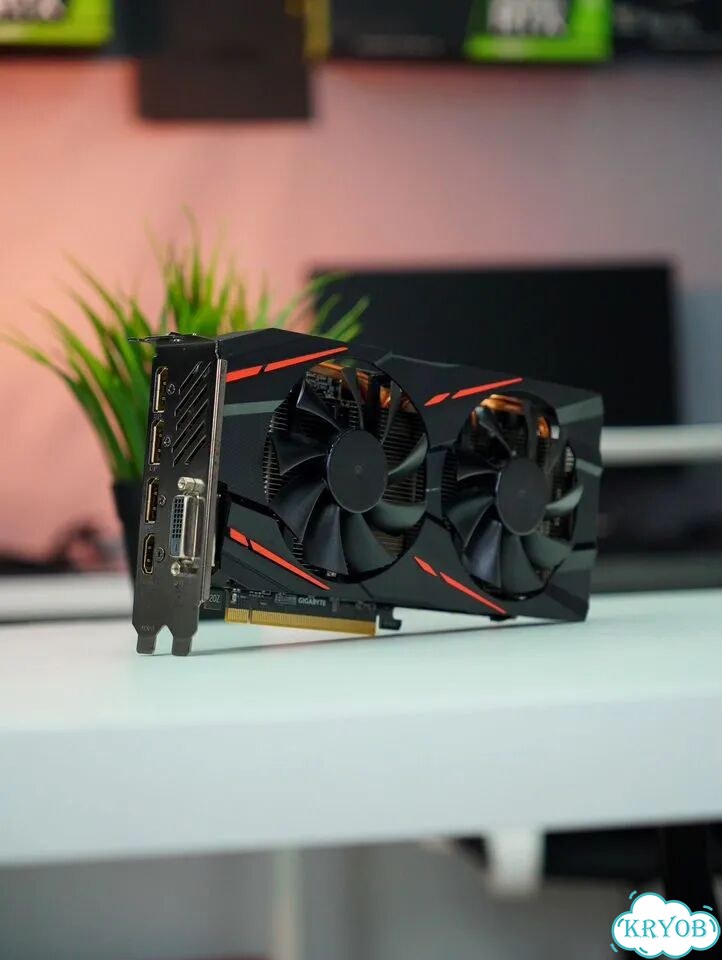 Gigabyte RX 570 8GB, игровая видеокарта фото 1