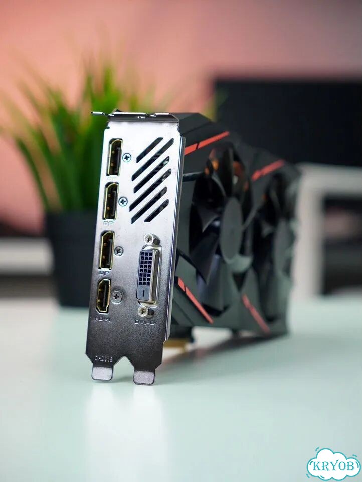 Gigabyte RX 570 8GB, игровая видеокарта фото 3
