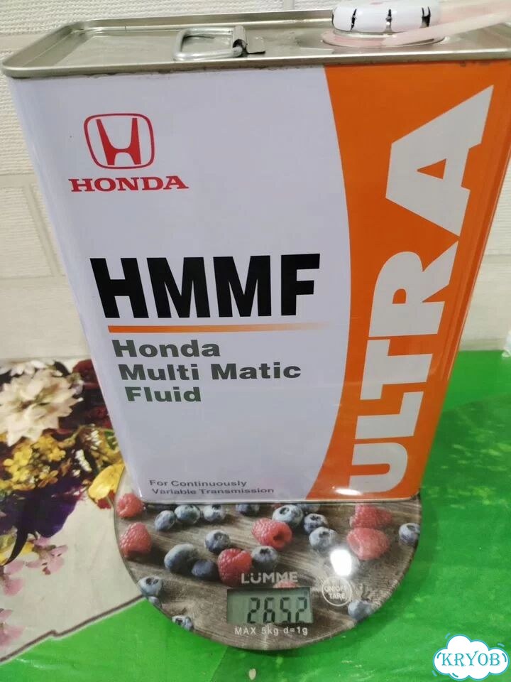 Жидкость в коробку/вариатор honda hmmf фото 1