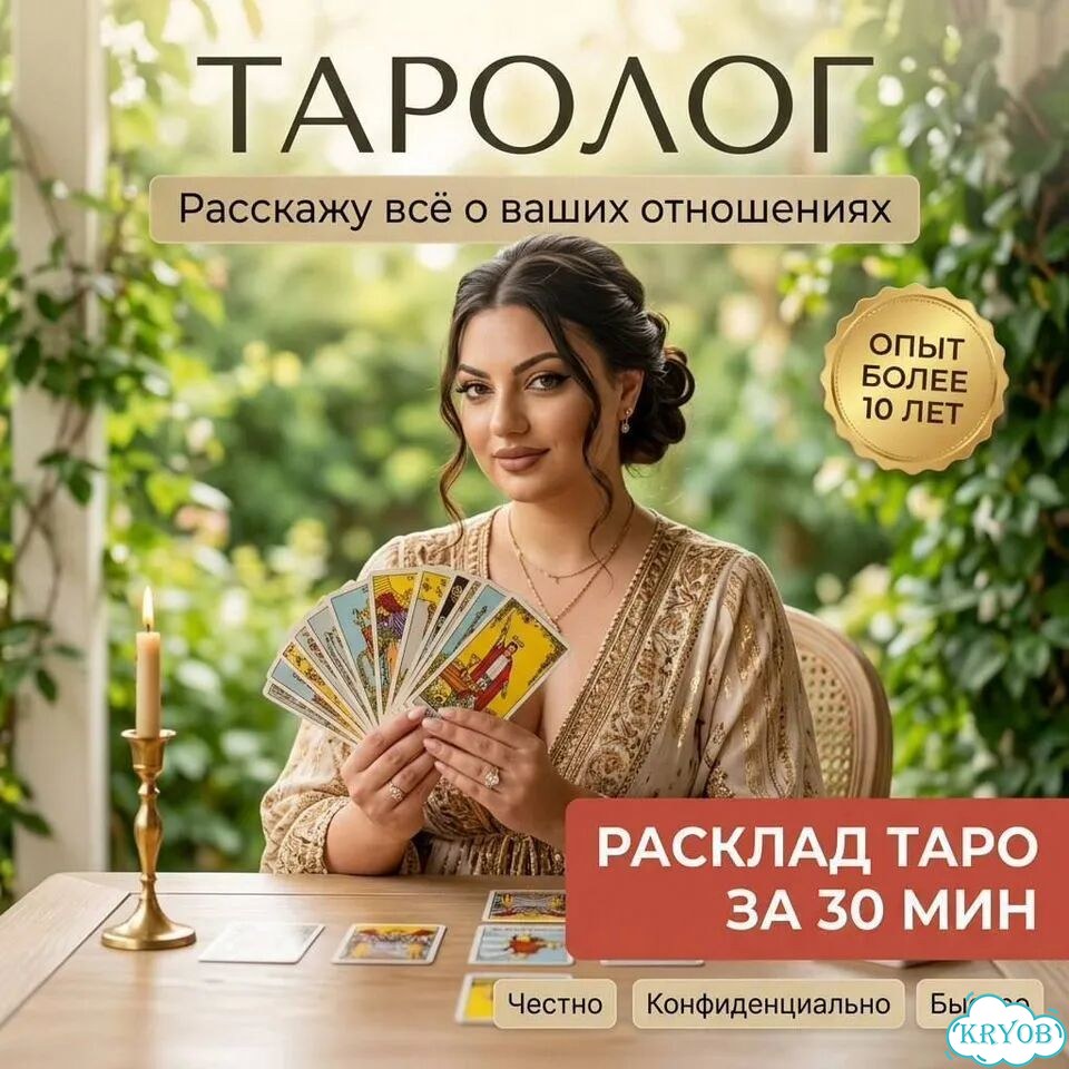 Гадание на картах таро Гадалка Приворот Магия фото 1