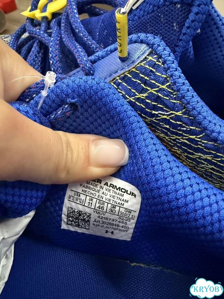 Баскетбольные кроссовки Under Armour Curry 10 фото 4