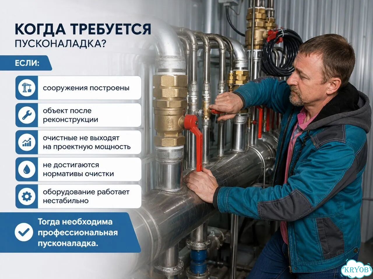 Пусконаладка очистных сооружений фото 3