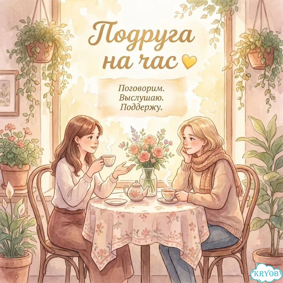 Подруга на час (собеседник) фото 1