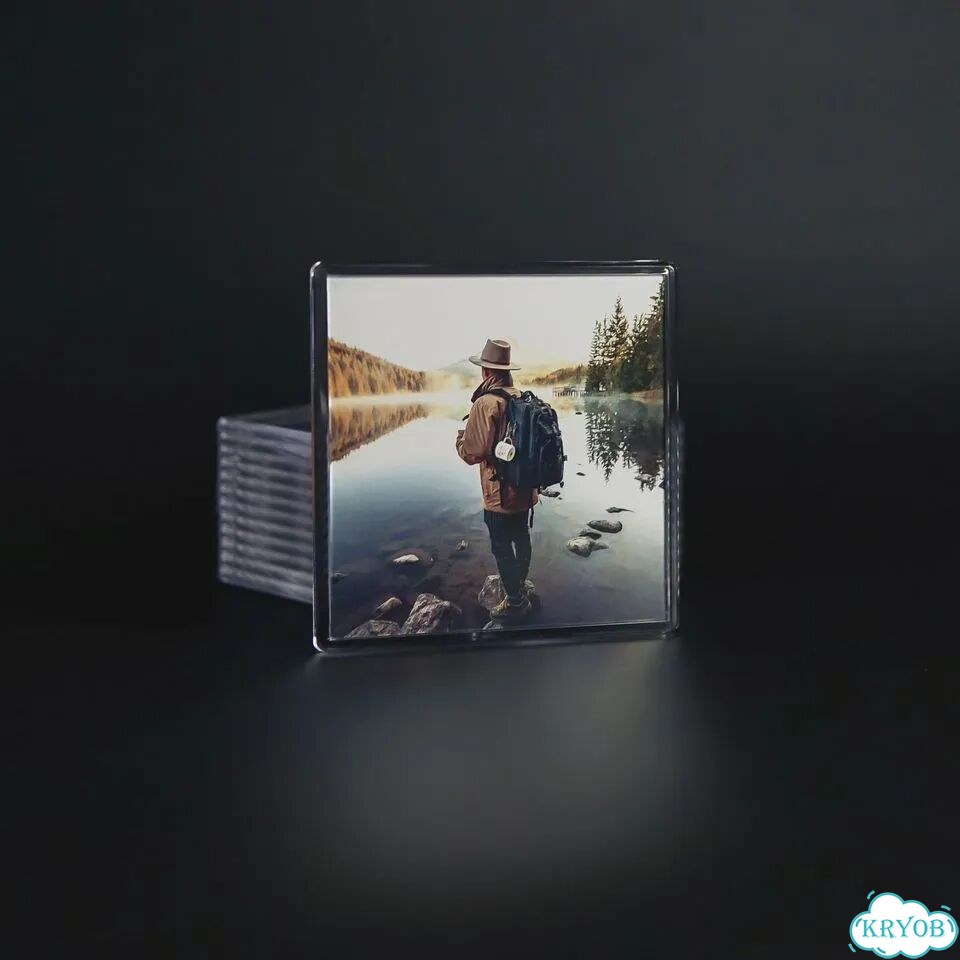 Фоторамки Акриловые магниты 10x10см с завода фото 5