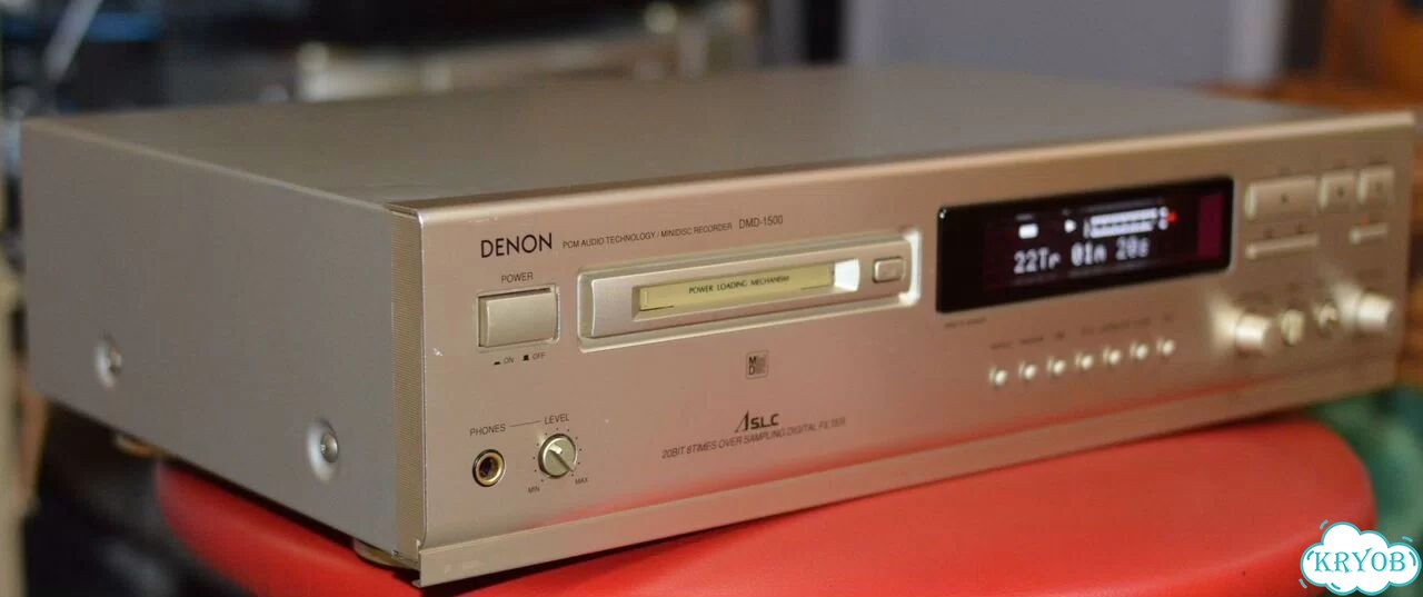 Denon DMD-1500 минидисковая дека из Японии фото 1