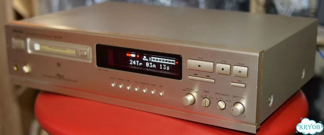 Denon DMD-1500 минидисковая дека из Японии фото 3