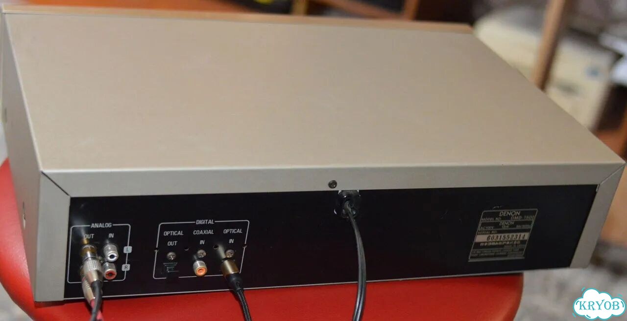 Denon DMD-1500 минидисковая дека из Японии фото 4