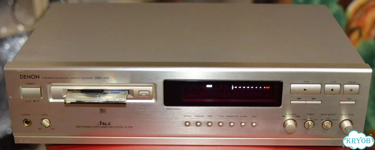 Denon DMD-1500 минидисковая дека из Японии фото 6