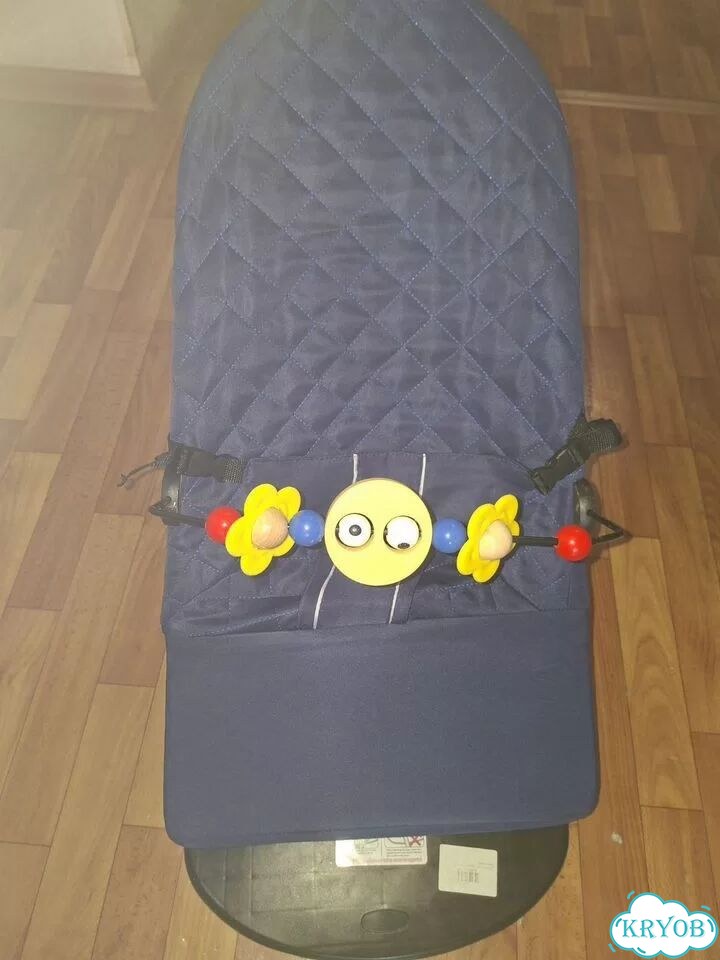 Детский шезлонг качалка фото 1