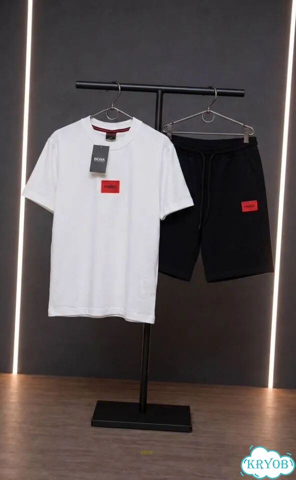 Костюм шорты с футболкой Hugo Boss фото 4