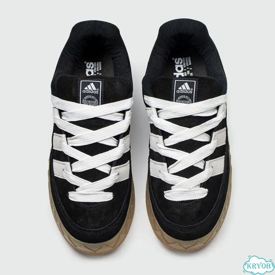 Кроссовки Adidas Adimatic Black / Gum фото 6