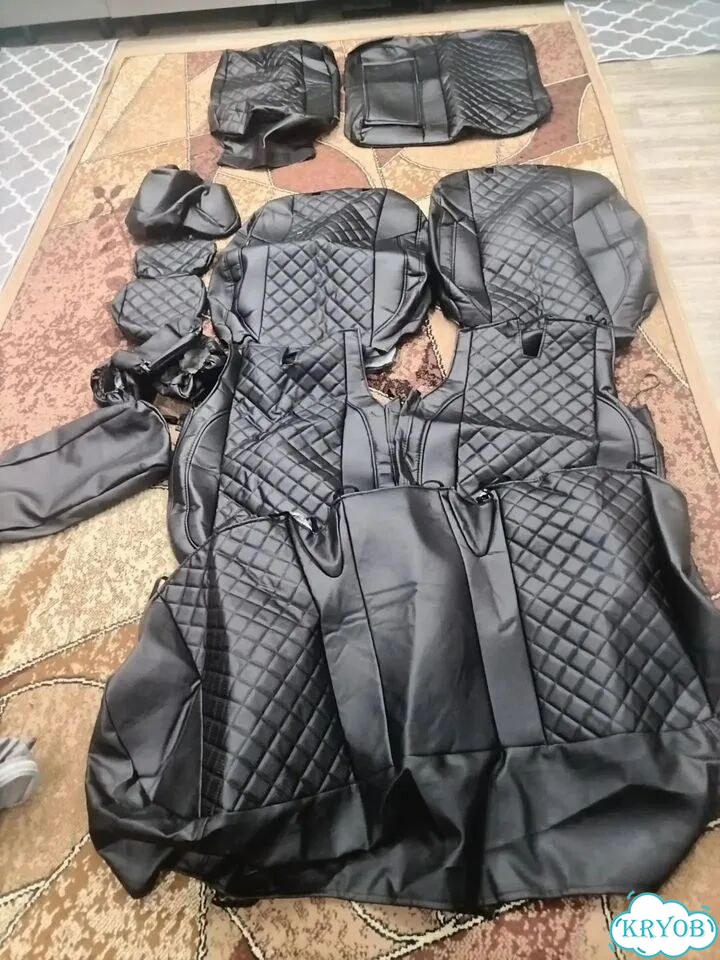 Автомобильные чехлы из экокожи фото 1